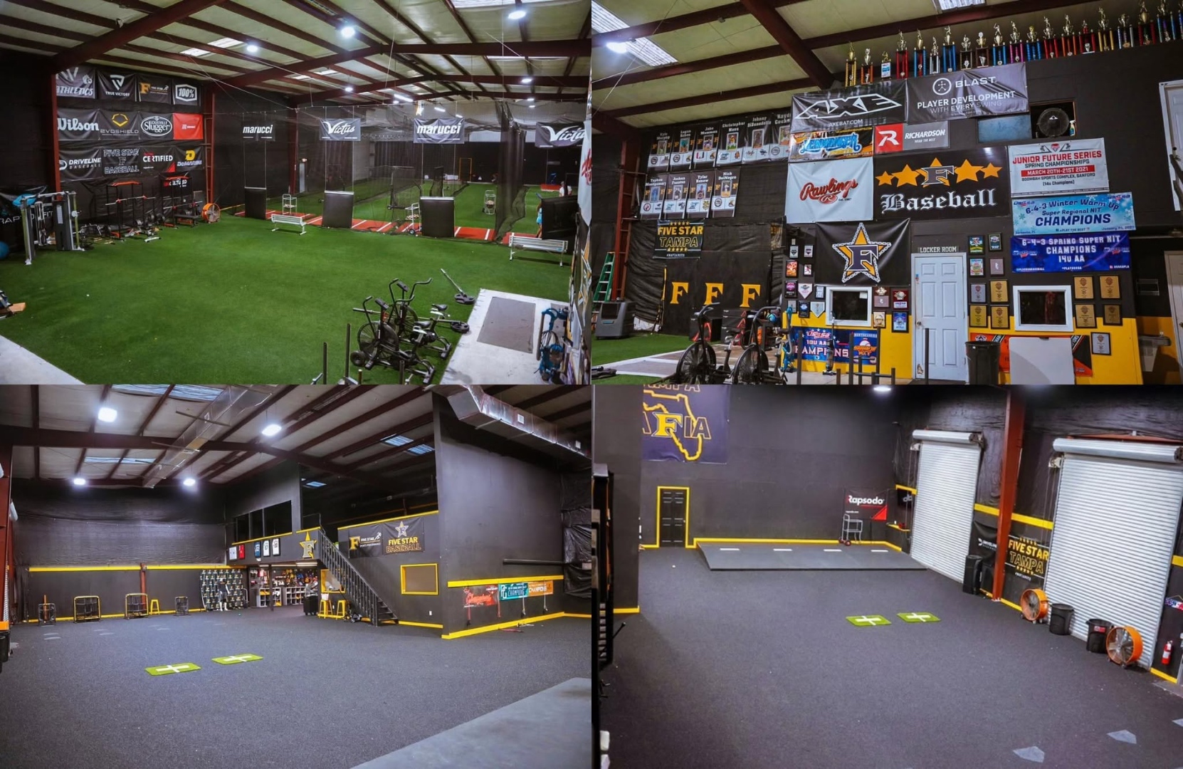 Interior of the Ghost South Tampa training complex